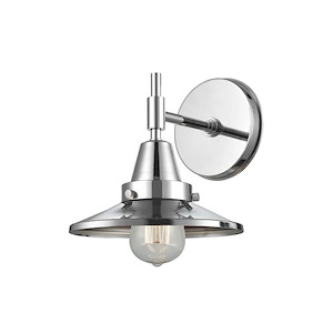 Railroad - 1 Light Wall Sconce-7.25 Inches Tall and 8 Inches Wide - 1289362