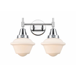 Oxford - 2 Light Bath Vanity-11 Inches Tall and 16.5 Inches Wide - 1289419