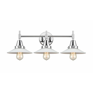 Halophane - 3 Light Bath Vanity-7.25 Inches Tall and 27 Inches Wide - 1289402