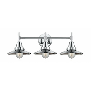 Railroad - 3 Light Bath Vanity-7.25 Inches Tall and 26 Inches Wide - 1289428