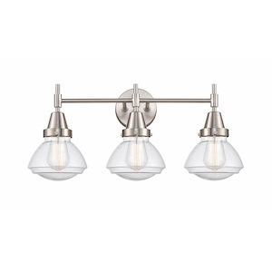 Olean - 3 Light Bath Vanity-10.25 Inches Tall and 24.75 Inches Wide - 1289387