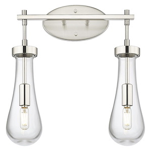 Owego - 2 Light Bath Vanity-15.5 Inch Wide and 16 Inch Tall - 1372651