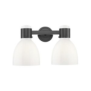 Lawton Bell - 2 Light Bath Vanity-10 Inch Tall and 15.5 Inch Wide - 1373923