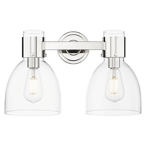 Lawton Bell - 2 Light Bath Vanity-15.5 Inch Wide and 10 Inch Tall - 1372663