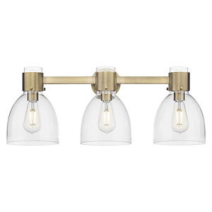 Lawton Bell - 3 Light Bath Vanity-24 Inch Wide and 10 Inch Tall - 1372666