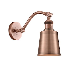 Addison - 1 Light Wall Sconce In Traditional Style-11.5 Inches Tall and 5 Inches Wide - 1424113