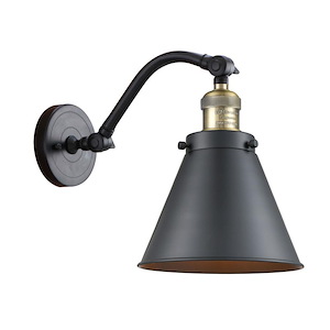 Appalachian - 100W 1 LED Adjustable Wall Sconce-11.5 Inch Tall and 8 Inch Wide - 1424133