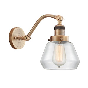 Fulton - 1 Light Adjustable Wall Sconce-11.5 Inch Tall and 7 Inch Wide - 1423993