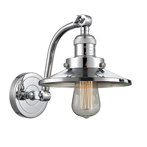 Railroad - 1 Light Wall Sconce In Traditional Style-11.5 Inches Tall and 5 Inches Wide - 1289453