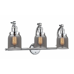 Bell - 3 Light Bath Vanity In Industrial Style-12 Inches Tall and 28 Inches Wide - 1289409