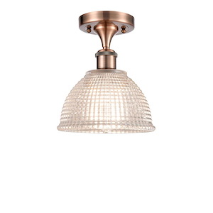 Arietta - 1 Light Semi-Flush Mount-9.25 Inch Tall and 8 Inch Wide - 1426737