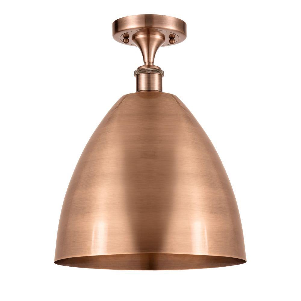 Innovations Lighting 516-1C-MBD-12-LED Bristol - 100W 1 LED Semi-Flush Mount-14.25 Inch Tall and 12 Inch Wide