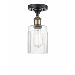 Hadley - 1 Light Semi-Flush Mount-10.25 Inch Tall and 4.5 Inch Wide - 1424323