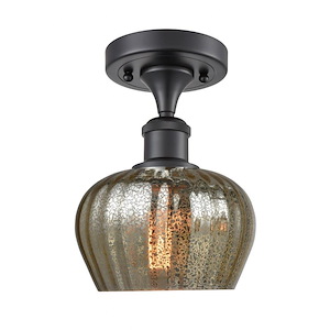 Fenton - 1 Light Semi-Flush Mount-8.75 Inch Tall and 6.5 Inch Wide - 1424483