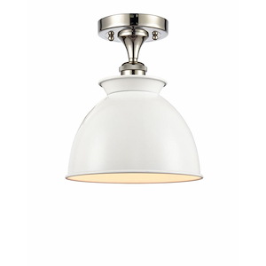 Adirondack - 1 Light Semi-Flush Mount-9.75 Inch Tall and 8.25 Inch Wide - 1424350