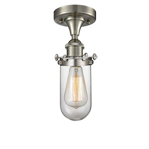 Kingsbury - 1 Light Semi-Flush Mount-11.75 Inch Tall and 3.63 Inch Wide - 1424500