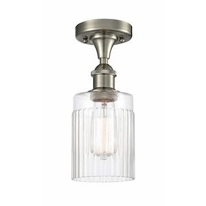 Hadley - 1 Light Semi-Flush Mount-10.25 Inch Tall and 4.5 Inch Wide - 1424348