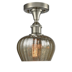 Fenton - 1 Light Semi-Flush Mount-8.75 Inch Tall and 6.5 Inch Wide - 1424445