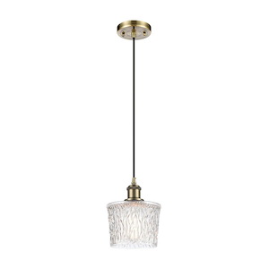 Niagara - 1 Light Cord Hung Mini Pendant-8.5 Inch Tall and 6.5 Inch Wide - 1424745