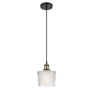 Niagara - 100W 1 LED Cord Hung Mini Pendant-8.5 Inch Tall and 6.5 Inch Wide - 1424464