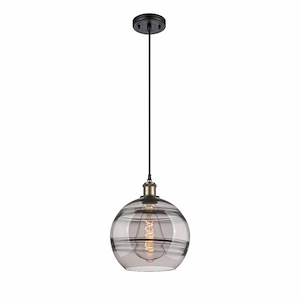 Rochester - 1 Light Cord Hung Mini Pendant In Industrial Style-11.63 Inches Tall and 10 Inches Wide - 1330007