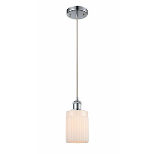 Hadley - 1 Light Cord Hung Mini Pendant-9 Inch Tall and 4.5 Inch Wide - 1424741