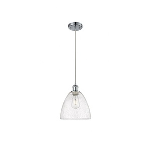 Bristol - 1 Light Cord hung Mini Pendant-11.5 Inch Tall and 9 Inch Wide - 1424734