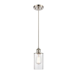Clymer - 1 Light Cord hung Mini Pendant-8.88 Inch Tall and 3.88 Inch Wide - 1424728