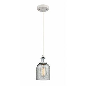 Caledonia - 1 Light Cord Hung Mini Pendant-9 Inch Tall and 5 Inch Wide - 1424776