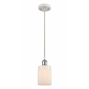 Hadley - 1 Light Cord Hung Mini Pendant-9 Inch Tall and 4.5 Inch Wide - 1426872