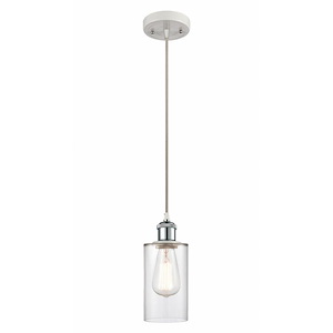 Clymer - 1 Light Cord hung Mini Pendant-8.88 Inch Tall and 3.88 Inch Wide - 1424777