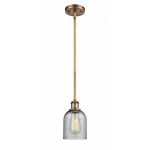 Caledonia - 1 Light Mini Pendant-9 Inch Tall and 5 Inch Wide - 1424922