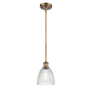 Castile - 1 Light Mini Pendant-9 Inch Tall and 6 Inch Wide - 1289489