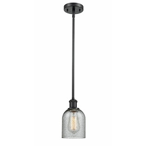 Caledonia - 1 Light Mini Pendant-9 Inch Tall and 5 Inch Wide - 1425101