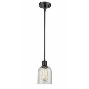 Caledonia - 1 Light Mini Pendant-9 Inch Tall and 5 Inch Wide - 1424882