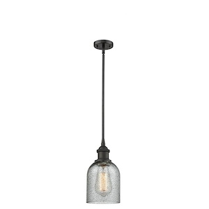 Caledonia - 1 Light Mini Pendant-9 Inch Tall and 5 Inch Wide - 1425108