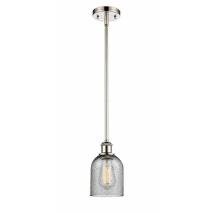 Caledonia - 1 Light Mini Pendant-9 Inch Tall and 5 Inch Wide - 1425013