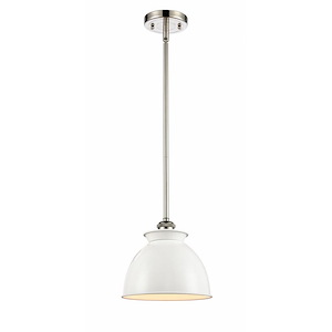 Adirondack - 1 Light Mini Pendant In Industrial Style-10 Inches Tall and 8.13 Inches Wide - 1425090