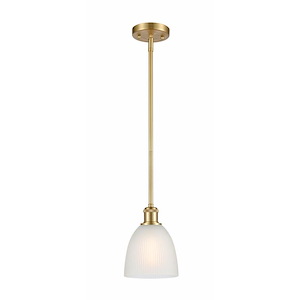 Castile - 1 Light Mini Pendant-9 Inch Tall and 6 Inch Wide - 1425119