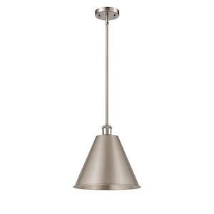 Berkshire Metal - 1 Light Pendant-13 Inch Tall and 12 Inch Wide - 1425025
