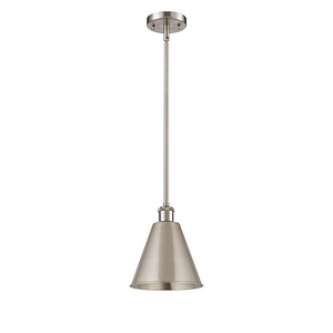 Berkshire Metal - 1 Light Pendant-10 Inch Tall and 8 Inch Wide - 1425197