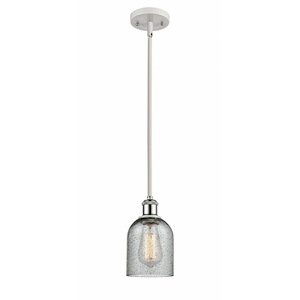 Caledonia - 1 Light Mini Pendant-9 Inch Tall and 5 Inch Wide - 1425031
