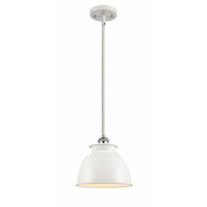 Adirondack - 1 Light Mini Pendant In Industrial Style-10 Inches Tall and 8.13 Inches Wide - 1424990