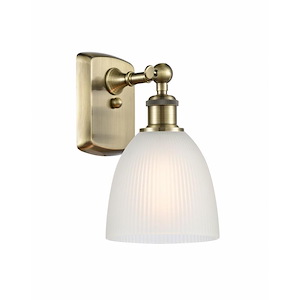 Castile - 1 Light Wall Sconce-10 Inch Tall and 6 Inch Wide - 1425022