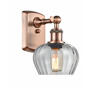 Fenton - 1 Light Wall Sconce-8.5 Inch Tall and 6.5 Inch Wide - 1425072