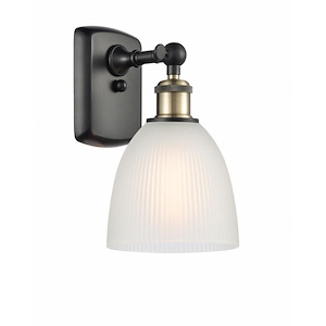 Castile - 1 Light Wall Sconce-10 Inch Tall and 6 Inch Wide - 1425036