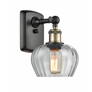 Fenton - 1 Light Wall Sconce-8.5 Inch Tall and 6.5 Inch Wide - 1425092