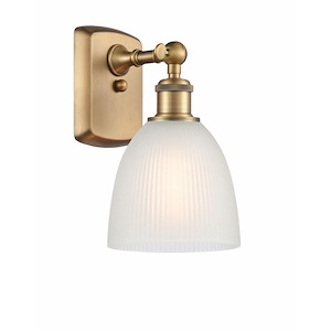 Castile - 1 Light Wall Sconce-10 Inch Tall and 6 Inch Wide - 1426982