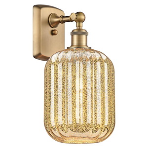Preston - 1 Light Jar Wall Sconce-12.75 Inch Tall and 6.75 Inch Wide - 1387679