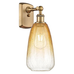 Brookhaven Almond - 1 Light Wall Sconce-14 Inch Tall and 6 Inch Wide - 1387721